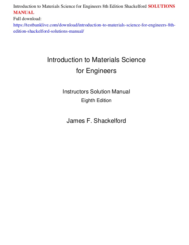 Material sciences pdf